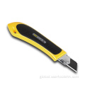 Snap off Blade Utility Knife Heavy duty sturdy snap off blade box knife Supplier